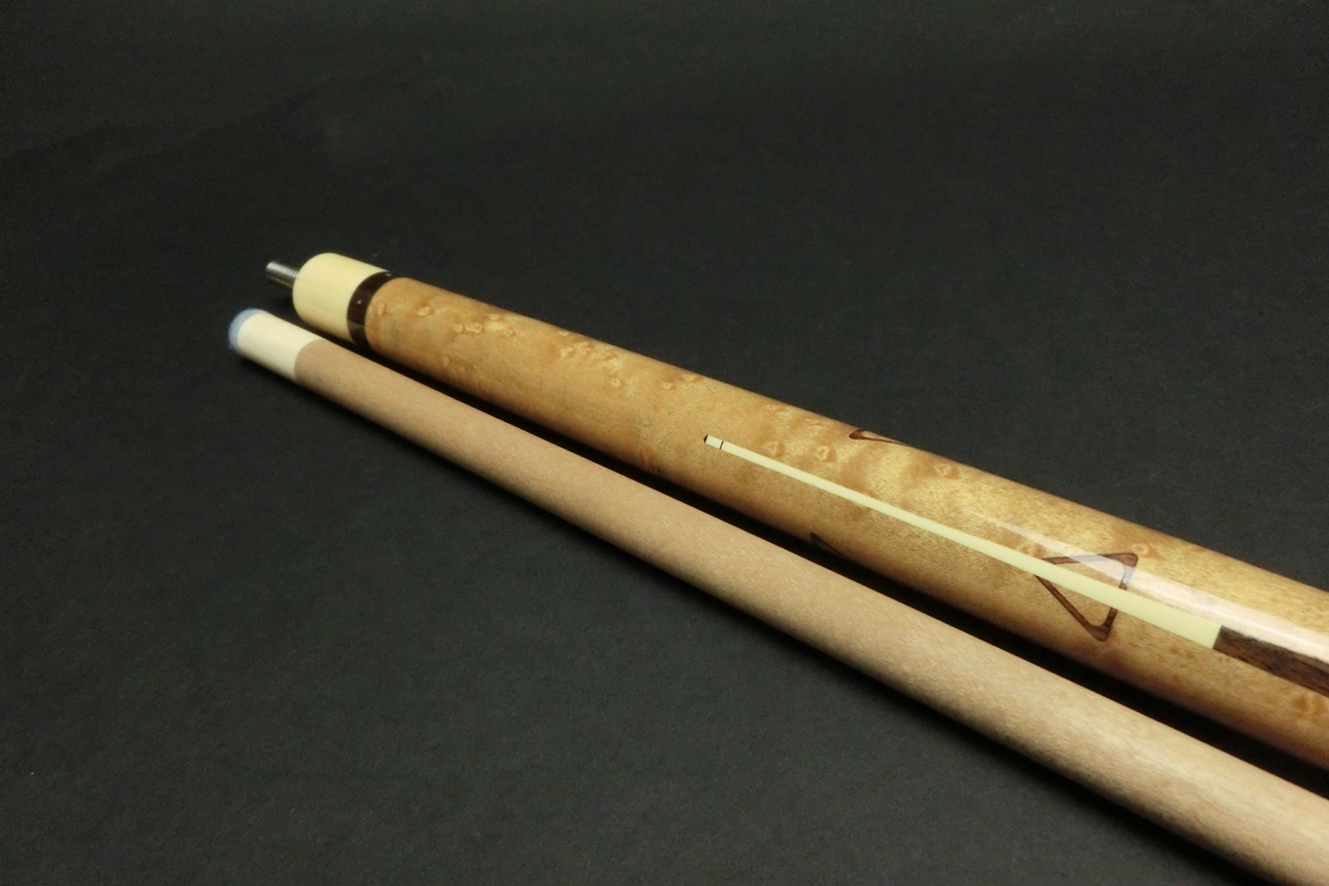 15632 レア メウチ Meucci 95-21 オールド ノーマル ビリヤード キュー CUE SPIDER