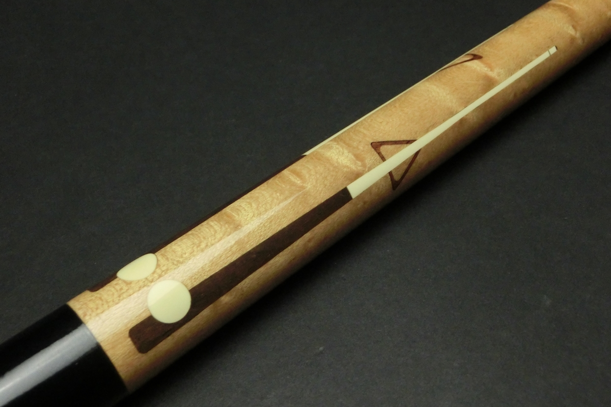15632 レア メウチ Meucci 95-21 オールド ノーマル ビリヤード キュー CUE SPIDER