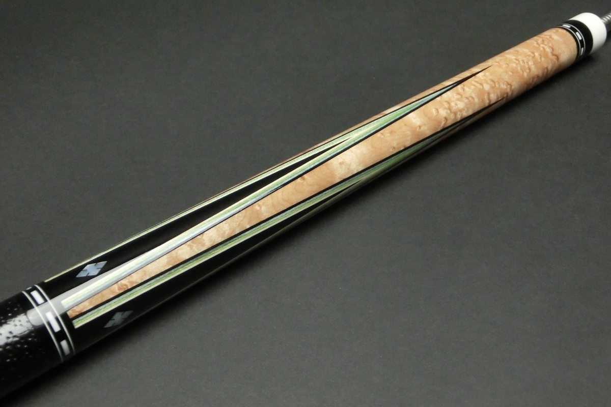 15751 ギルバート Gilbert 4剣 2015年 2シャフト ノーマル ビリヤード キュー カスタム SPIDER