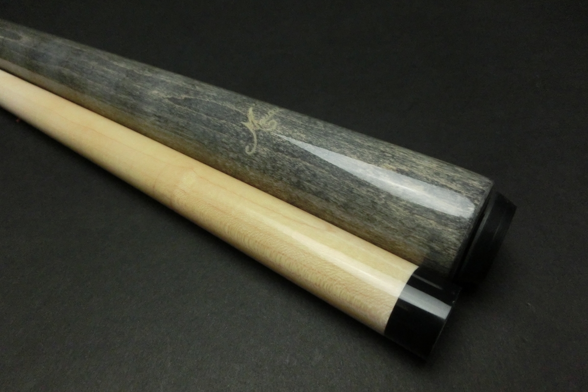 15636 メウチ Meucci ジャンプキュー グレー G10 18山 ビリヤード キュー CUE SPIDER