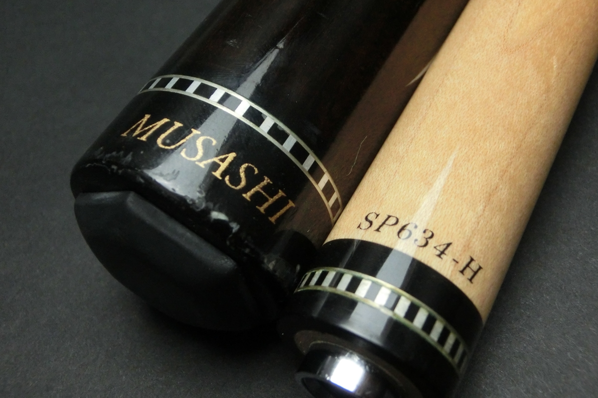 【ヤフオク出品中】15744 アダム Adam Musou ブレイク SP634-H Musashi ビリヤード キュー CUE SPIDER