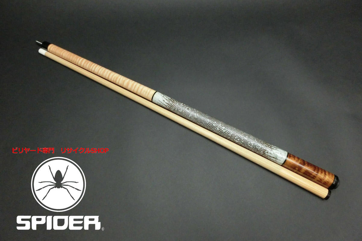 【ヤフオク出品中】15747 キースアンディ KeithAndy ブラックジャック ブレイク ビリヤード キュー CUE SPIDER