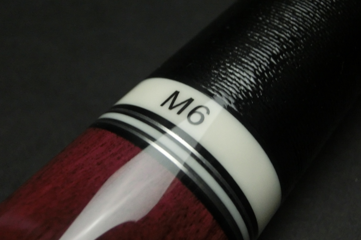15637 ハオ HOW M6 パープルハート フラッシュ12.5 カーボン ビリヤード キュー CUE SPIDER