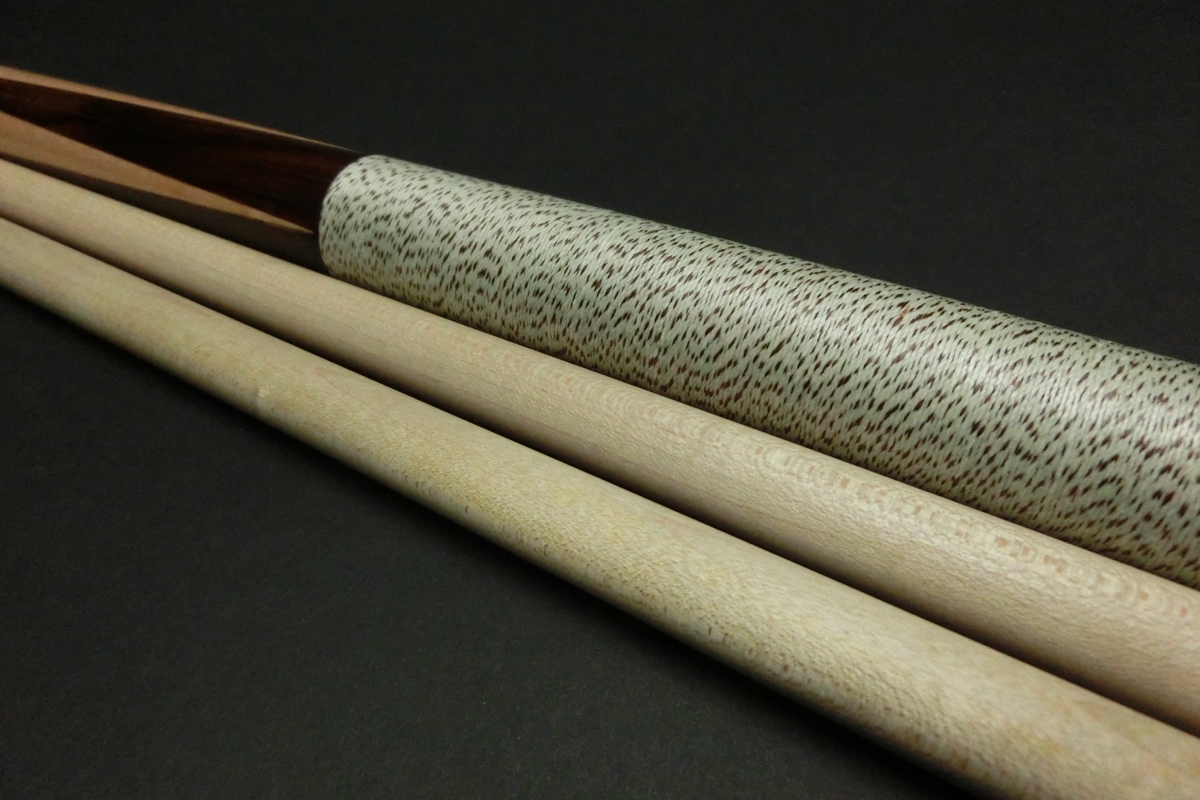 15752 ベンダー M.Bender 4剣 ノーマル 2シャフト 糸巻き 3/8-14山 キュー カスタム SPIDER