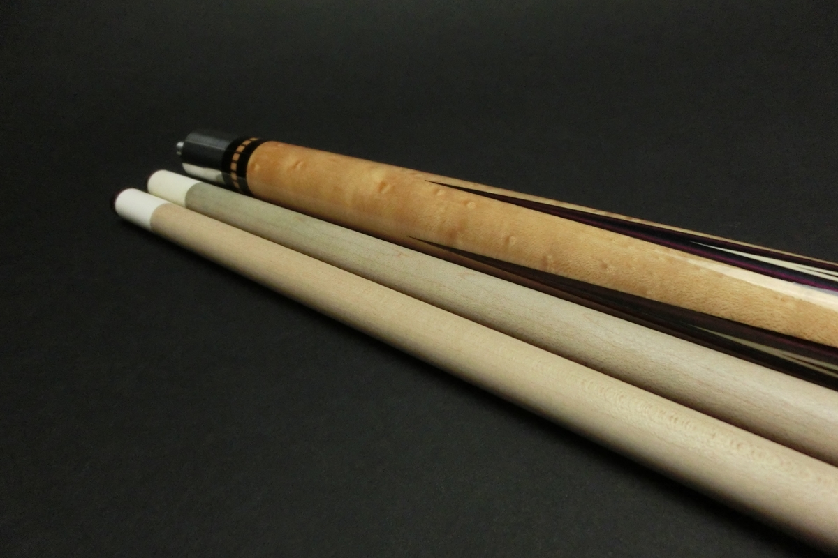 15749 タッド TAD 4剣 2シャフト 18山パイロ ノーマル ビリヤード キュー カスタム SPIDER