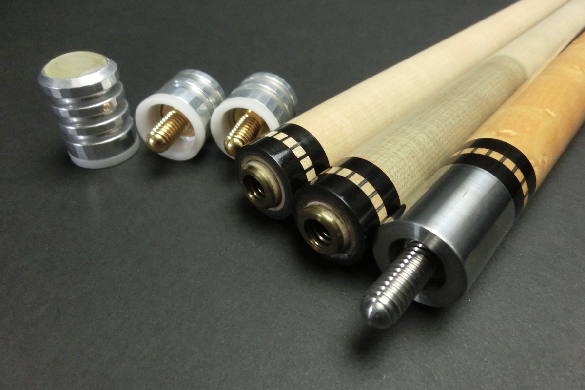 15749 タッド TAD 4剣 2シャフト 18山パイロ ノーマル ビリヤード キュー カスタム SPIDER