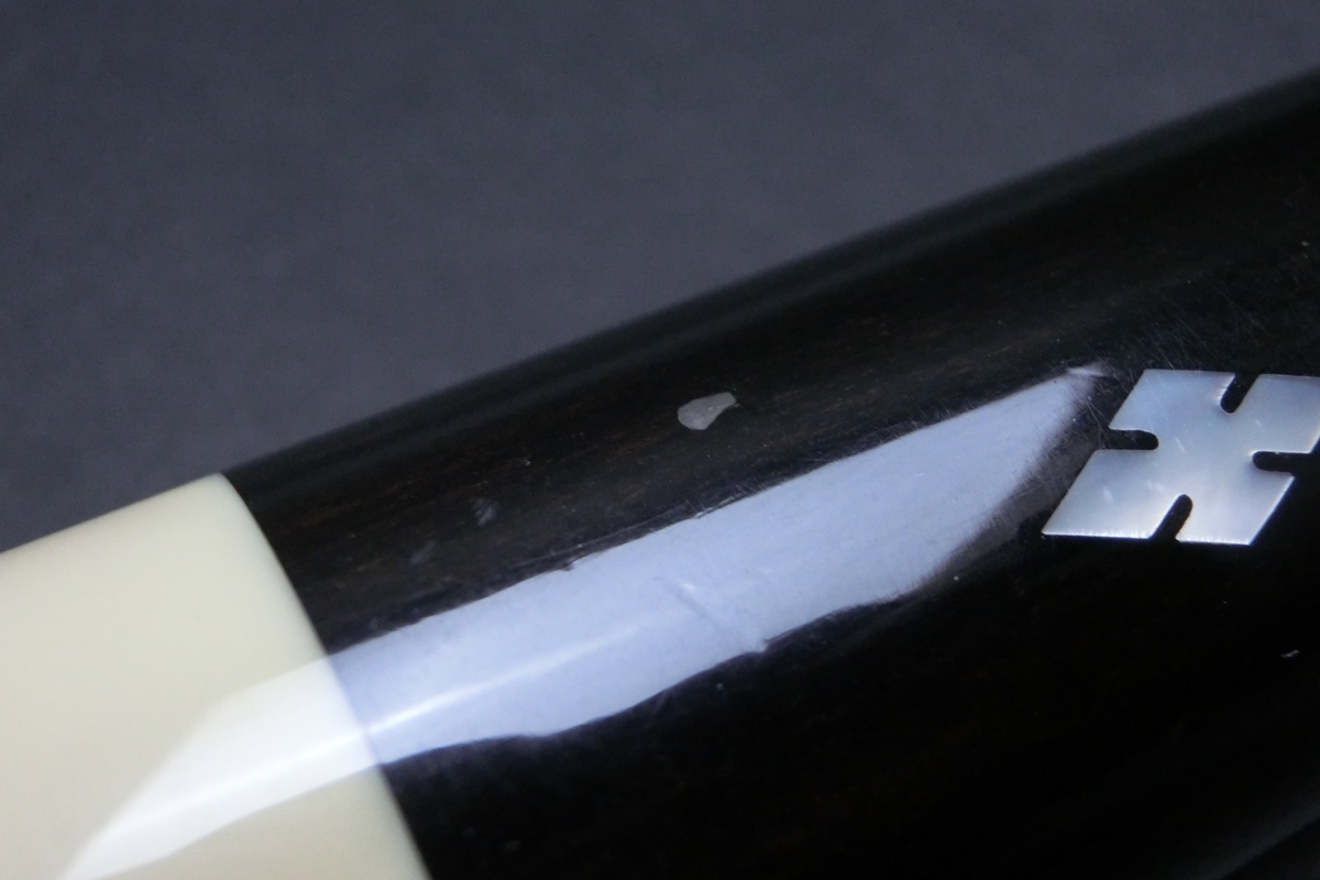 【ヤフオク出品中】15753 アダム Adam GB 4剣 Mezzシャフト 14山パイロ ビリヤード キュー CUE SPIDER