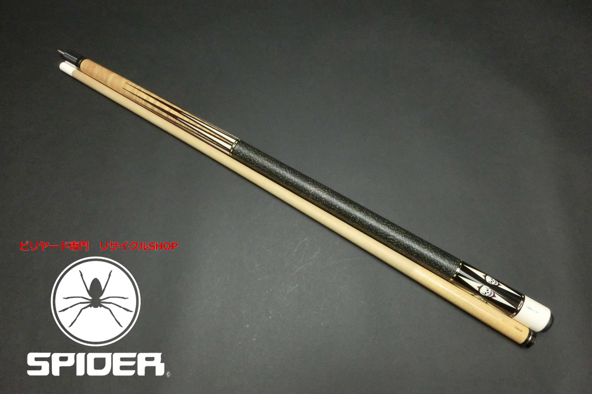 15478 ショーン Schon LTD 206 スカル 8剣 14山パイロ ノーマル ビリヤード キュー CUE SPIDER