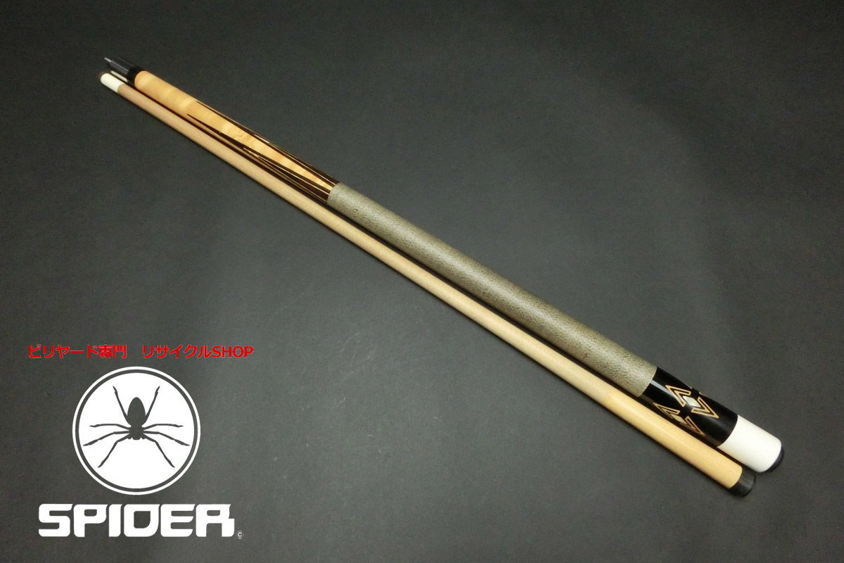 15479 ジョス JOSS #18 オールド 4剣 ノーマル ビリヤード キュー CUE SPIDER