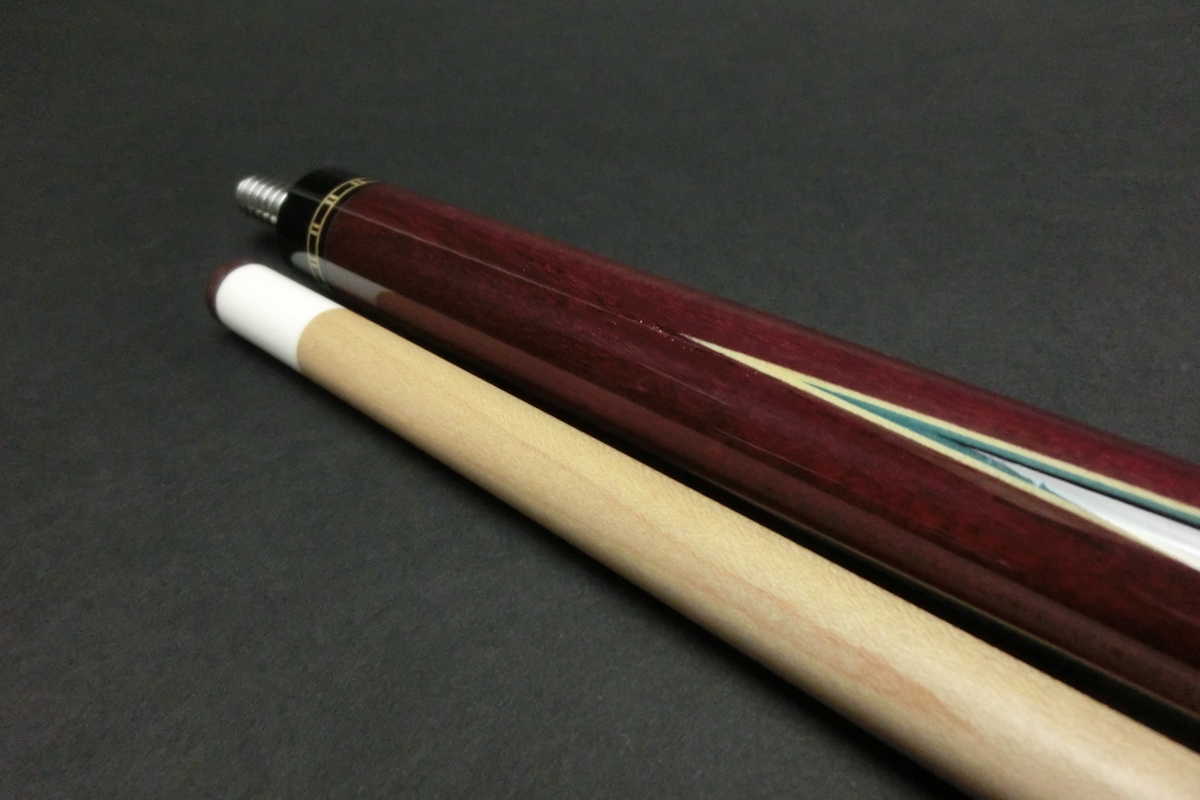 15482 アダム Adam AD-6N パープルハート 4剣 10山 ビリヤード キュー CUE SPIDER