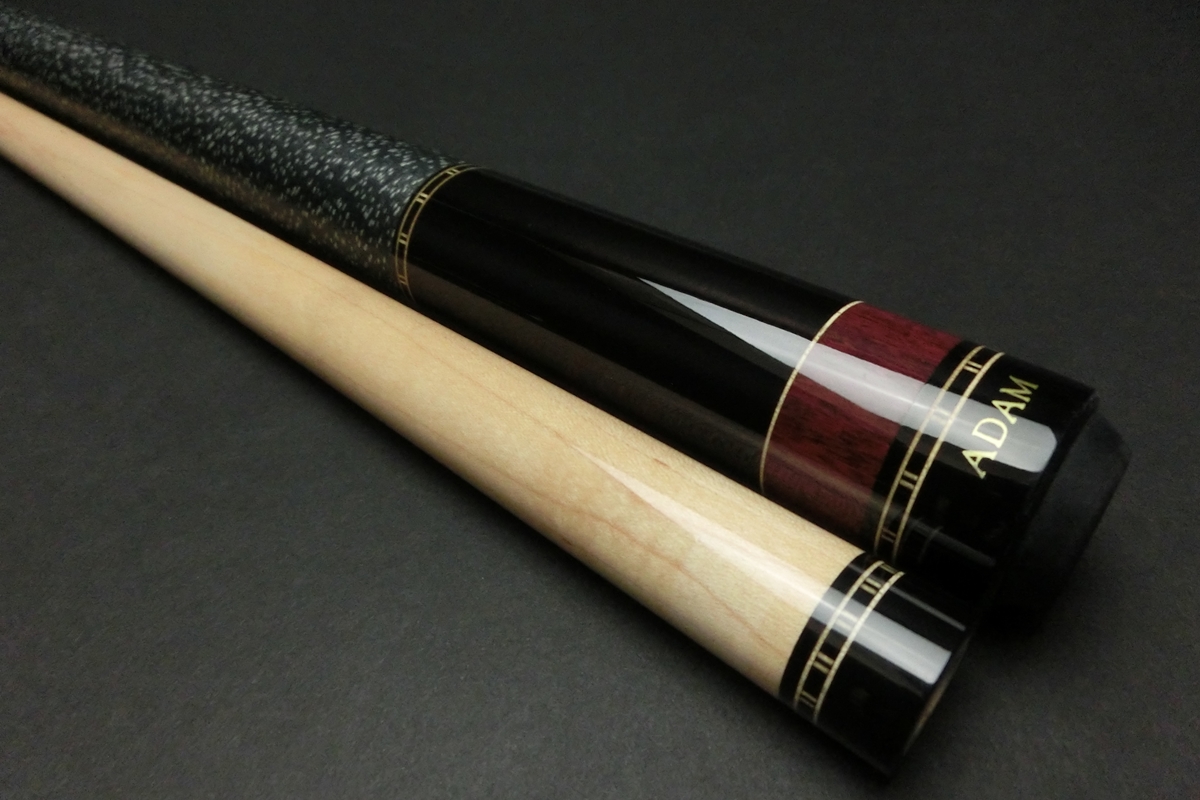 15482 アダム Adam AD-6N パープルハート 4剣 10山 ビリヤード キュー CUE SPIDER