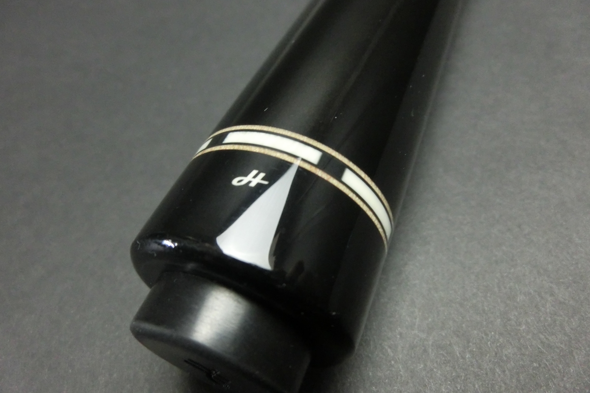 【ヤフオク出品中】15757 ハオ HOW ZR エボニー バットのみ ラジアル ビリヤード キュー CUE SPIDER