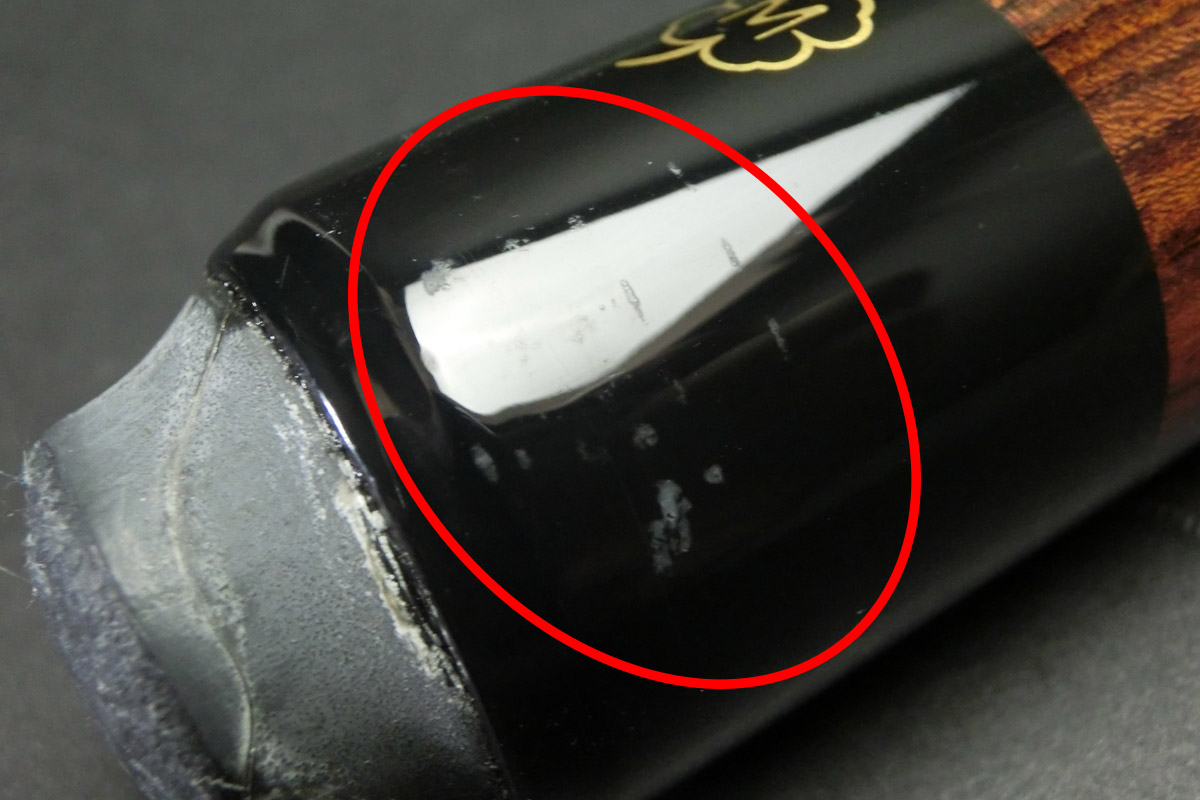 15650 マクダモット McDermott ココボロストレート ノーマルシャフト ビリヤード キュー CUE SPIDER