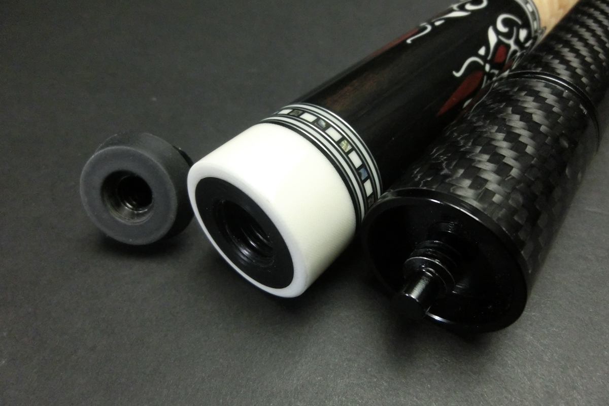 15654 ハオ HOW PD-02GN ウッドハンドル ハイパーX ビリヤード キュー CUE SPIDER□