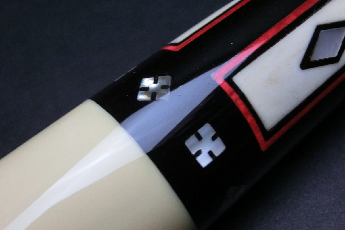 【ヤフオク出品中】15645 レア ジョス Joss オールド 金ロゴ ノーマル 5シャフト ビリヤード キュー CUE SPIDER