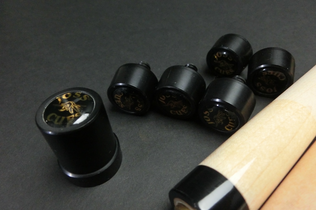 【ヤフオク出品中】15645 レア ジョス Joss オールド 金ロゴ ノーマル 5シャフト ビリヤード キュー CUE SPIDER