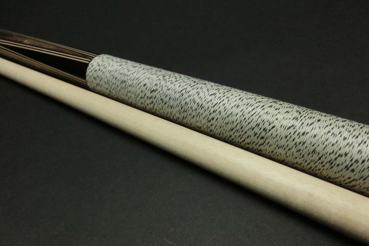 15771 状態良 アダム Adam BSP 4剣 14山パイロ ノーマルシャフト ビリヤード キュー CUE SPIDER