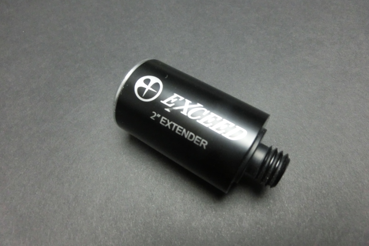 40900 エクシード Exceed エクステンダー 2インチ 黒 ビリヤード ソノタ SPIDER