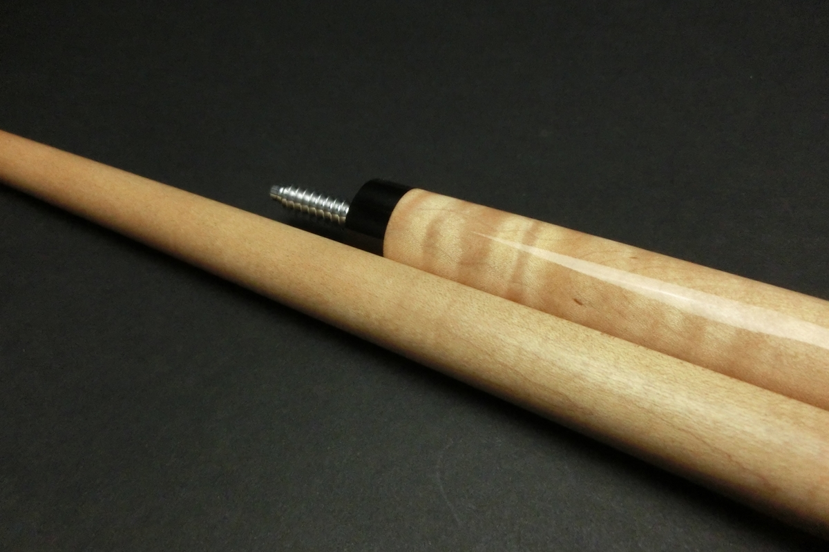 【ヤフオク出品中】15657 キースアンディ KeithAndy ブラックジャック ジャンプ 10山 ビリヤード キュー CUE SPIDER□