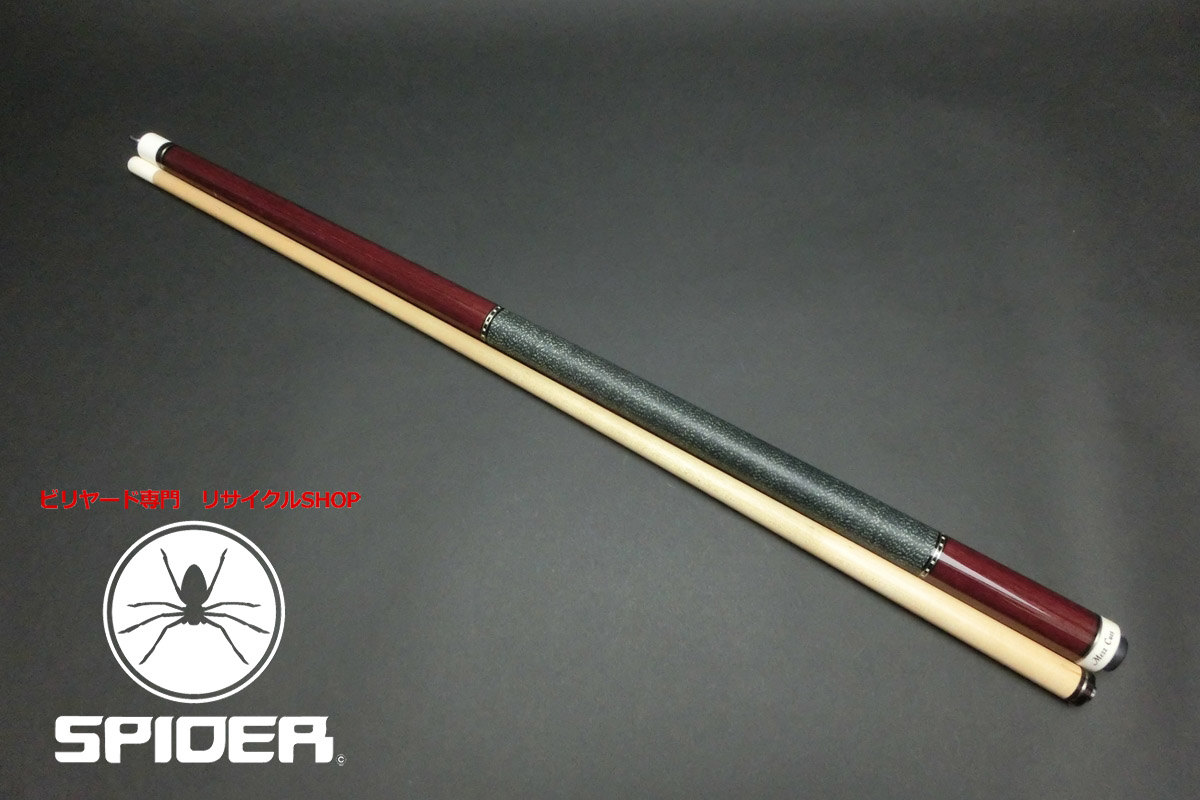 【ヤフオク出品中】15780 メッヅ Mezz EC-P パープルハート ノーマル ビリヤード キュー CUE SPIDER