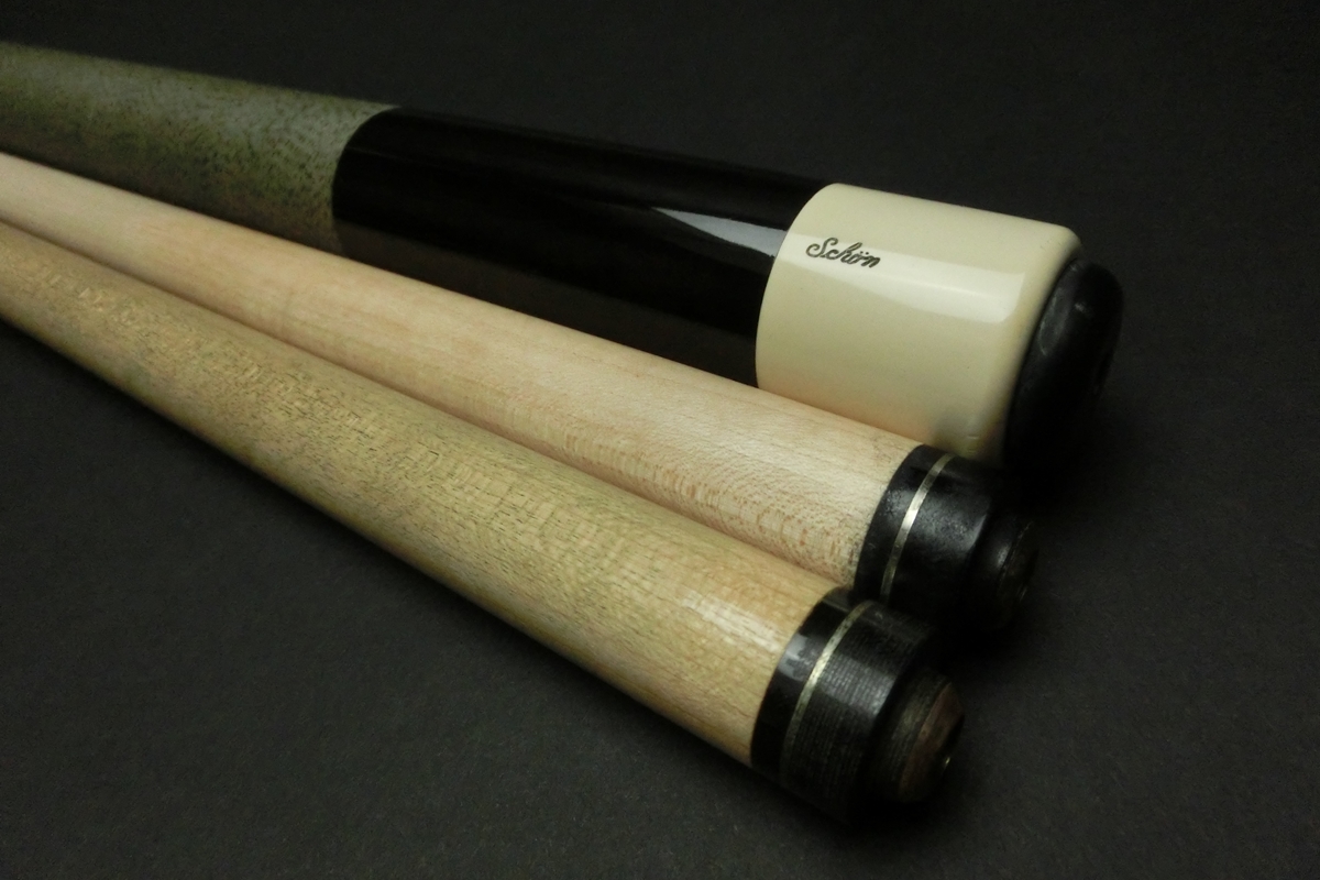 15775 ショーン Schon 4剣 2シャフト ノーマル 14山パイロ ビリヤード キュー CUE SPIDER