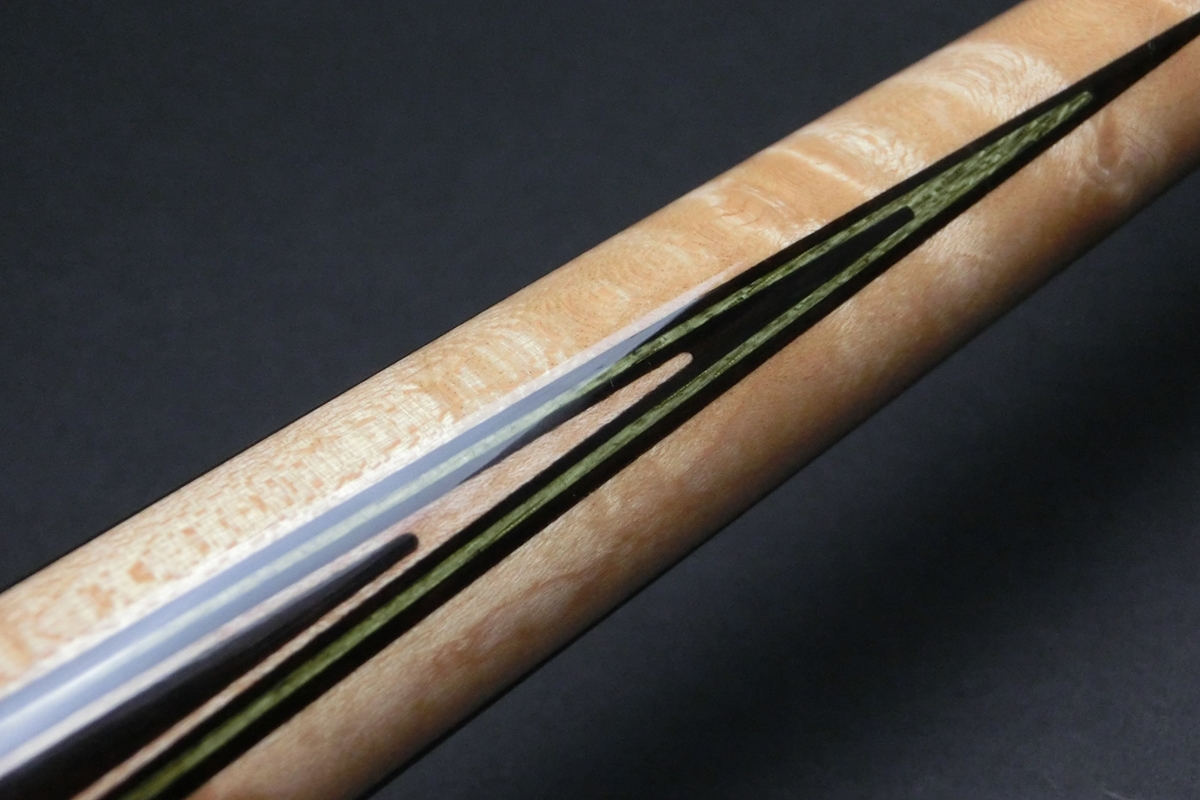15775 ショーン Schon 4剣 2シャフト ノーマル 14山パイロ ビリヤード キュー CUE SPIDER
