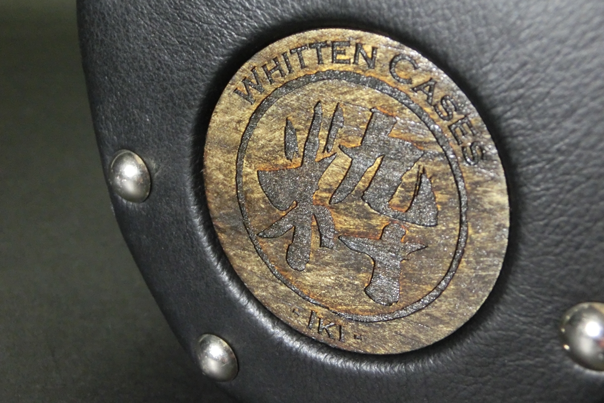 31644 美品 ウィットン Whitten 粋 コウモリ模様 3B5S キューケース ビリヤード ケース SPIDER□