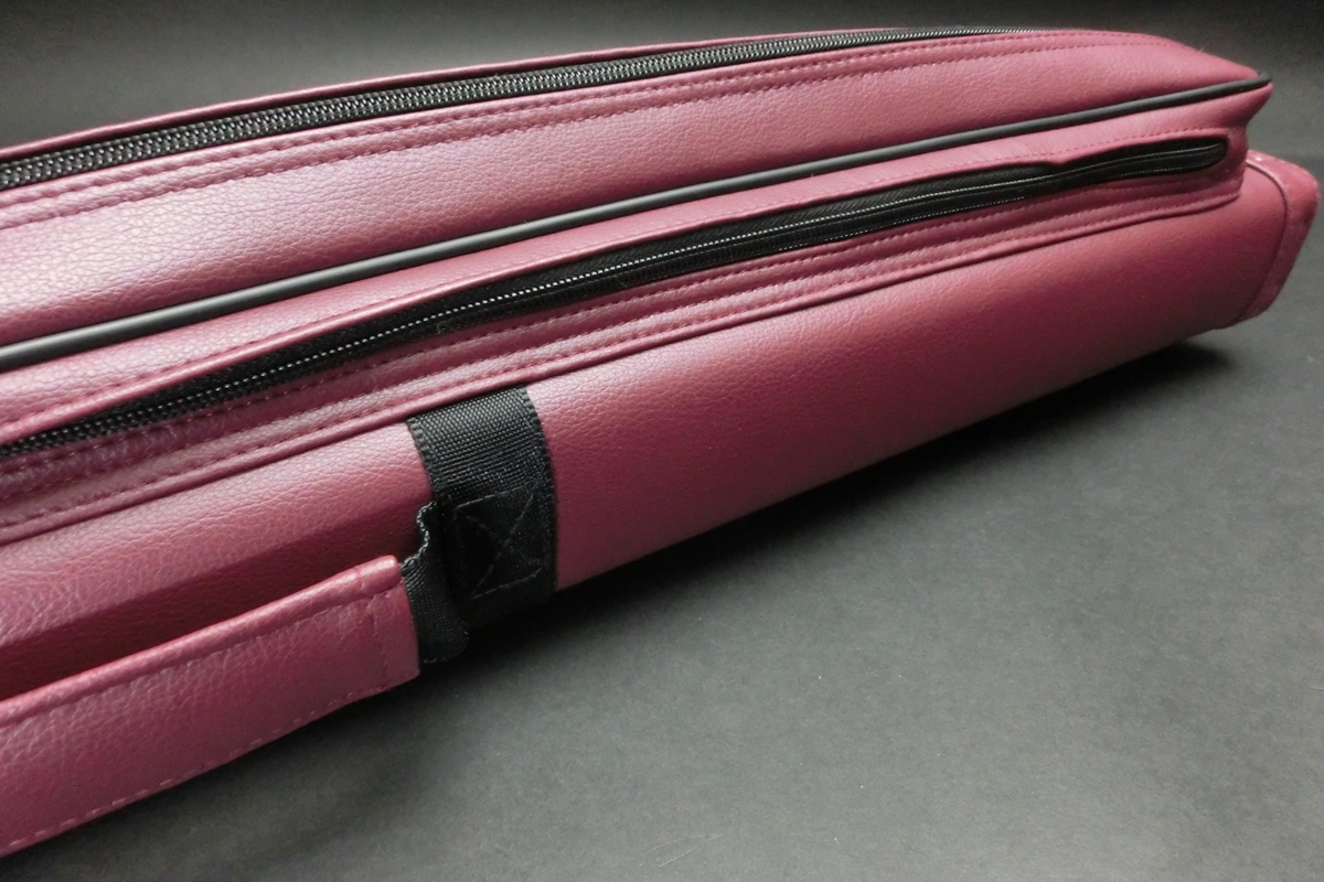 31642 美品 メッヅ Mezz MO-23R 赤 軽量 キューケース 2B3S ビリヤード ケース SPIDER