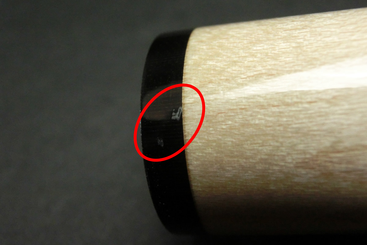 23267 アダム Adam ACSSプロ 黒無地リング 10山 110g ビリヤード シャフト ハイテク SPIDER