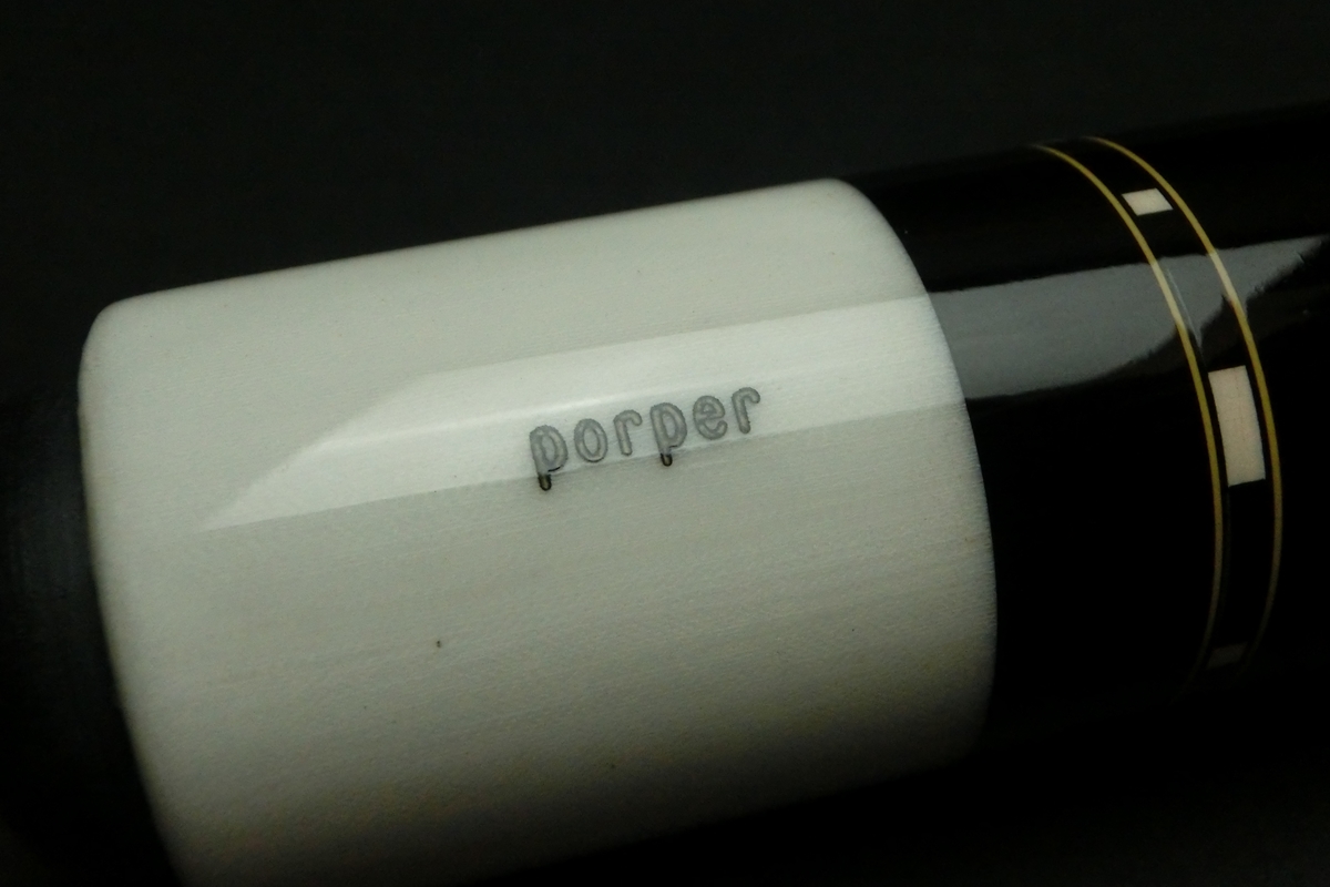 15661 ポーパー Porper 子持6剣 1シャフト ノーマル ビリヤード キュー カスタム SPIDER