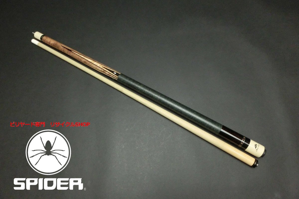 【ヤフオク出品中】15664 メッヅ Mezz SA-7 4剣 ノーマルシャフト SAジョイント ビリヤード キュー CUE SPIDER□