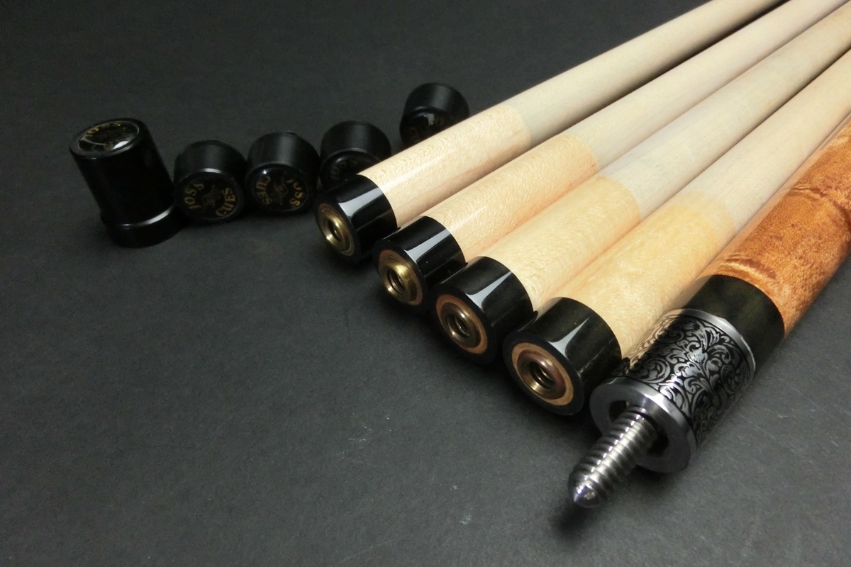 こ*ん様 D45希少品✨ Joss USA ビリヤードキュー 全長148cm レ こ