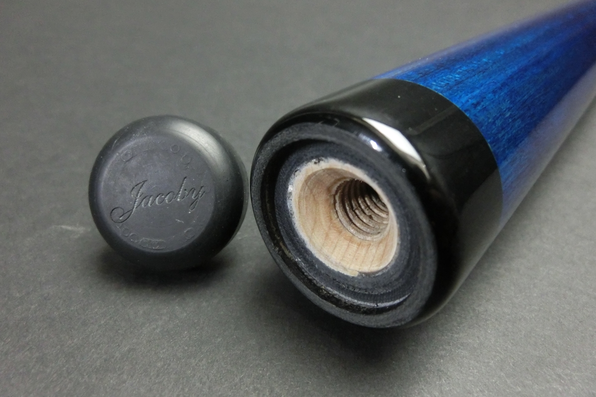 15204 ジャコビー Jacoby EDGE ブレイクキュー ブルー ラミネートシャフト 119g 10山 ハイテク ブレイク SPIDER