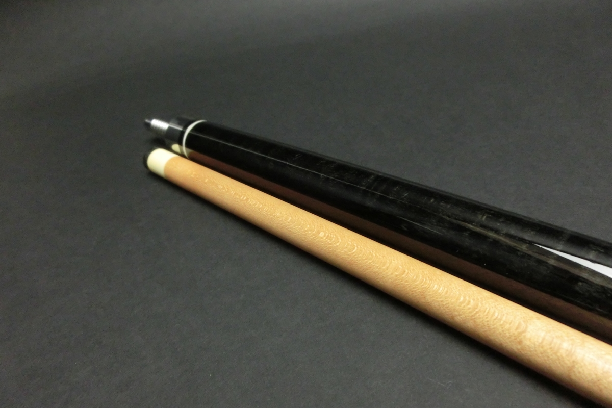 【中古品】MEZZ CUES ビリヤード　キュー ヤフオク出品中】15673 メッヅ Mezz ACE-K ハイブリッドα WJ