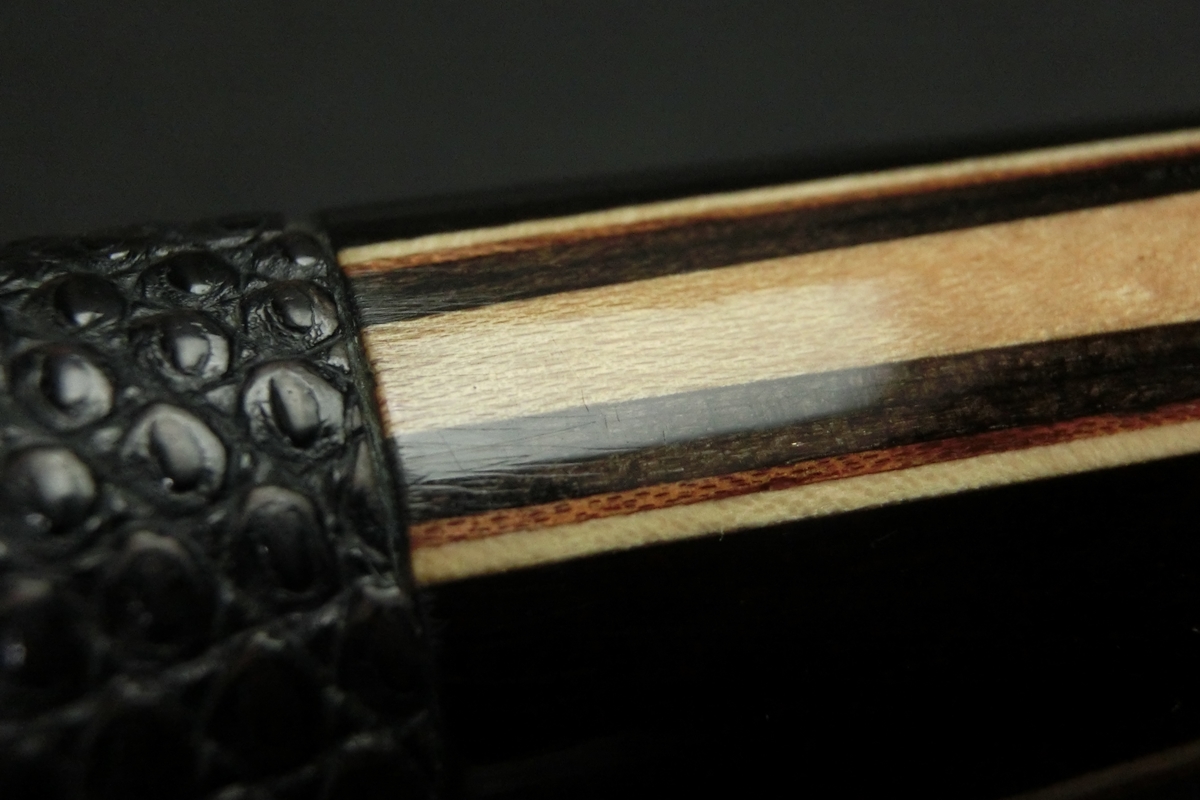 15216 シック BillSchick 1988年 4剣 2シャフト 14山パイロ ノーマル リング移植ハイテク キュー カスタム SPIDER□