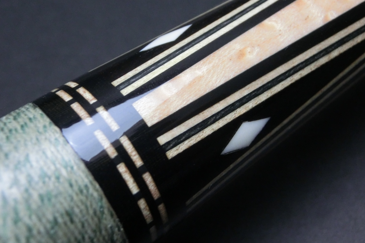 15812 アダム Adam SuperPRO 4剣 2シャフト ノーマル ビリヤード キュー CUE SPIDER