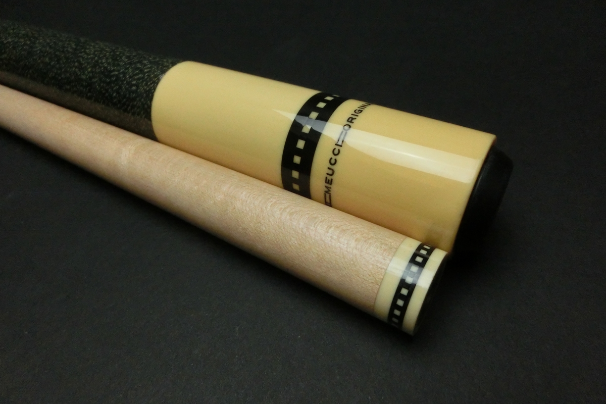 15813 メウチ Meucci オリジナル 2剣 1シャフト ビリヤード キュー CUE SPIDER