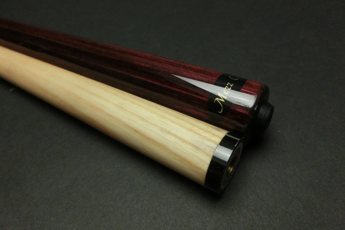 【ヤフオク出品中】15805 メッヅ Mezz JC 茶 アッシュシャフト ビリヤード ジャンプキュー CUE SPIDER