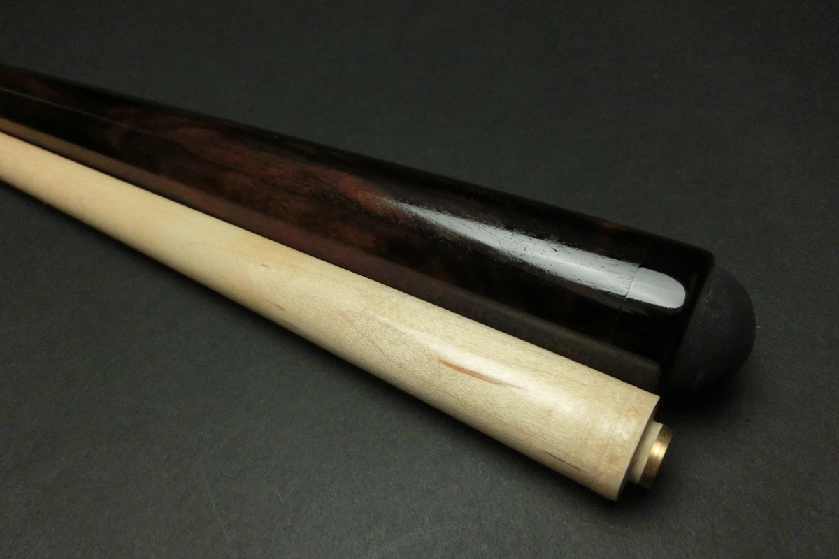 【ヤフオク出品中】15687 アダム Adam ヘルムステッター キャロム 4剣 18山パイロ ビリヤード キュー キャロム SPIDER□