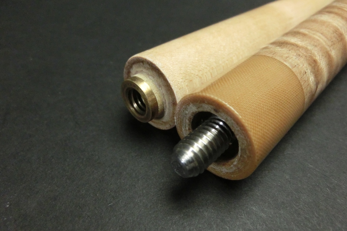 【ヤフオク出品中】15687 アダム Adam ヘルムステッター キャロム 4剣 18山パイロ ビリヤード キュー キャロム SPIDER□