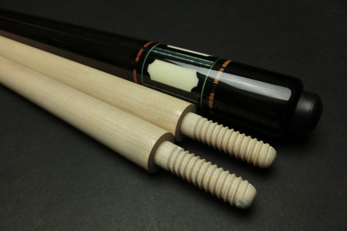 HANBAT ビリヤードキュー 木ネジ ジョイント 2本 HANBAT ビリヤードキュー 木ネジ ジョイント 2本 HANBAT