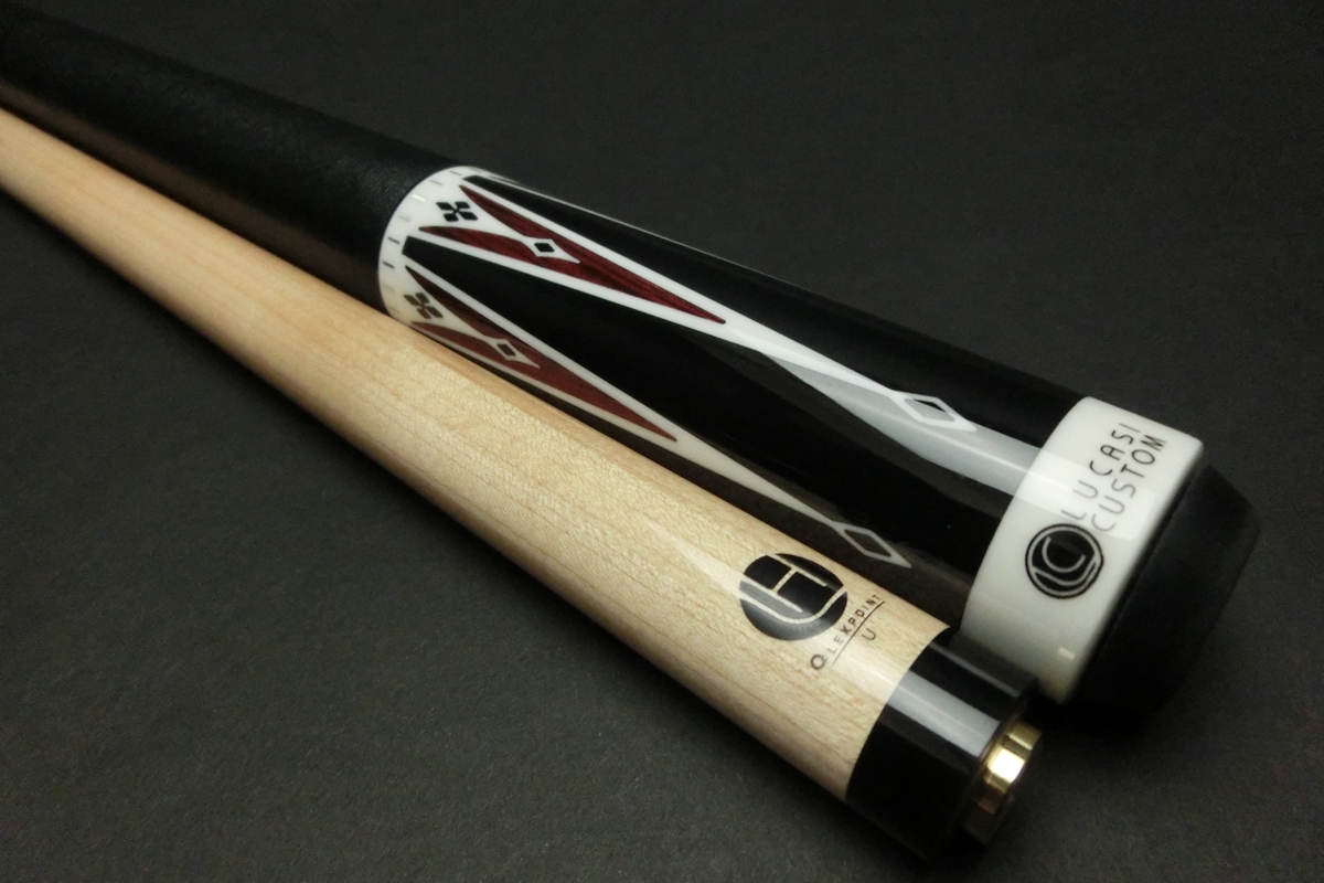 ルカシー Lucasi カスタム LZC LHハイテク ユニロック 糸巻き キュー ビリヤード CUE SPIDER