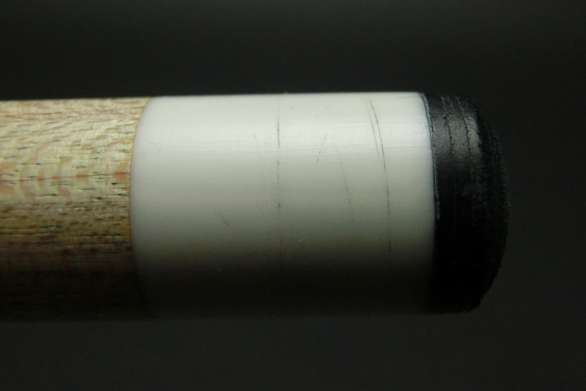 15222 アダム Adam MUGEN-5 黒檀 子持8剣 VIsolid8 ウッドグリップ 10山 キュー ハイテク CUE SPIDER