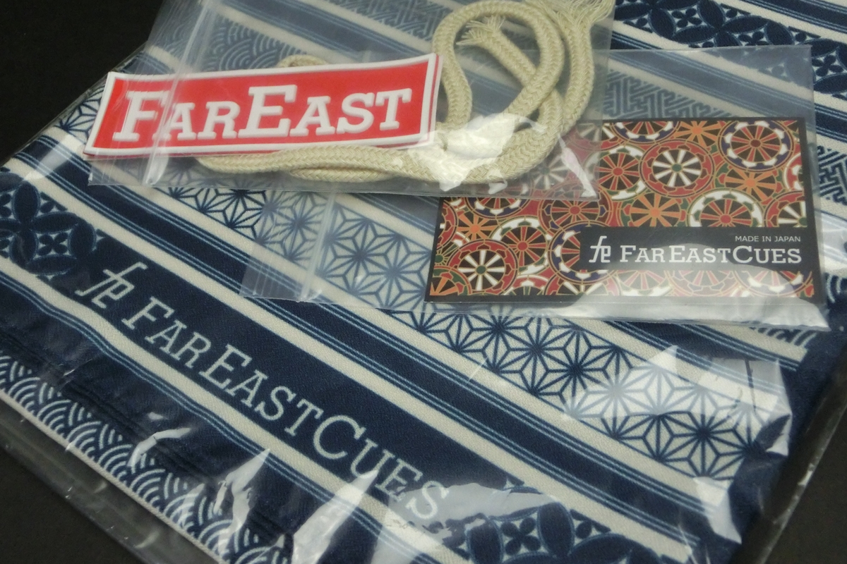 15842 使用少 ファーイースト FarEast 黒檀 カーリー5剣 プロペラ 壱式Type1 ビリヤード キュー カスタム SPIDER□