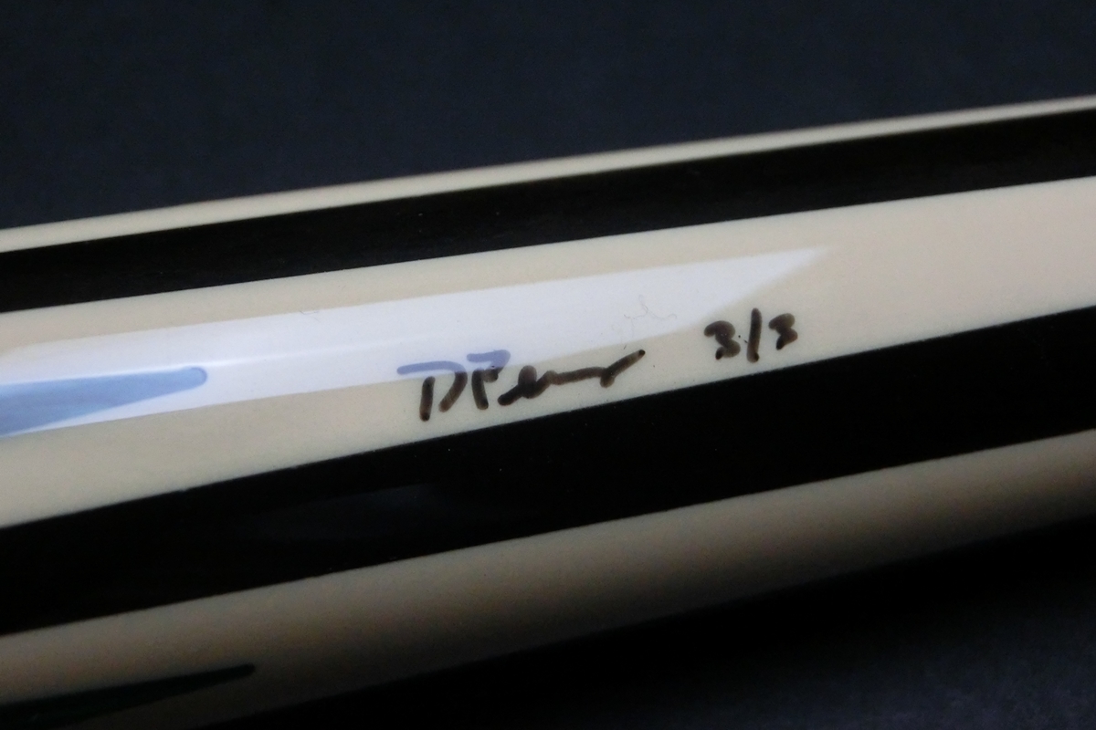 15682 デールペリー DP 6剣 マラカイト ラジアル 2シャフト ビリヤード キュー カスタム SPIDER