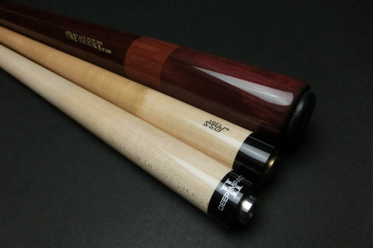 15689 ジョス Joss トールハンマー ブレイクキュー DI2シャフト ビリヤード CUE SPIDER□