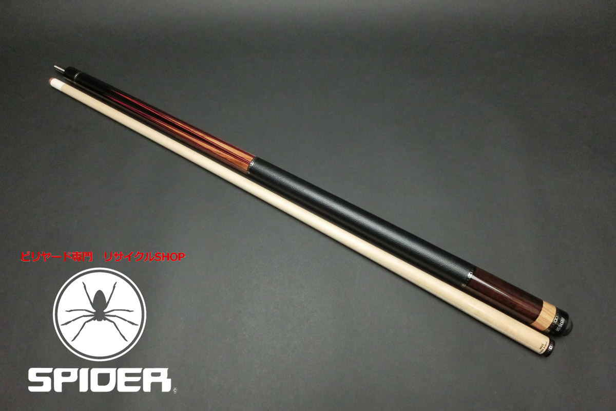 【ヤフオク出品中】15286 ムサシ Musashi 角芯 HM-7PC-MSM 7剣 Solid8Max キュー ビリヤード カスタム SPIDER