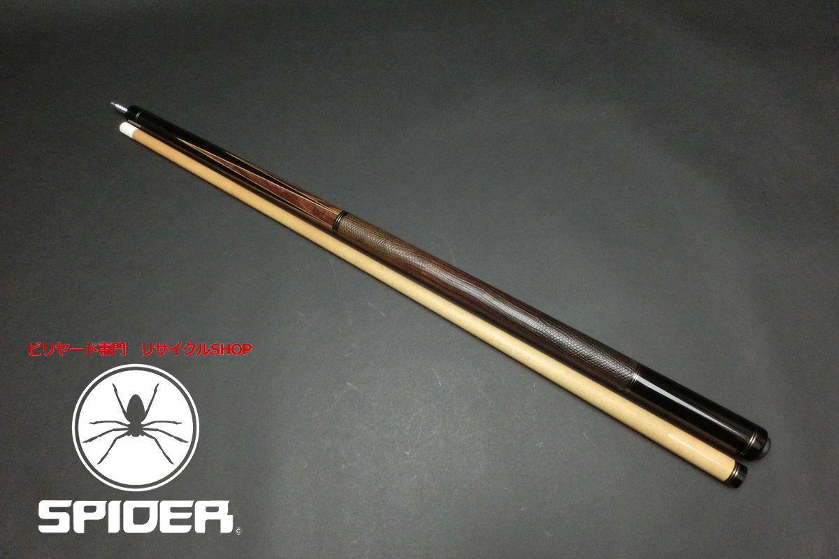 【ヤフオク出品中】15691 キースアンディ KeithAndy 子持6剣 2003年 ノーマルシャフト ビリヤード キュー カスタム SPIDER