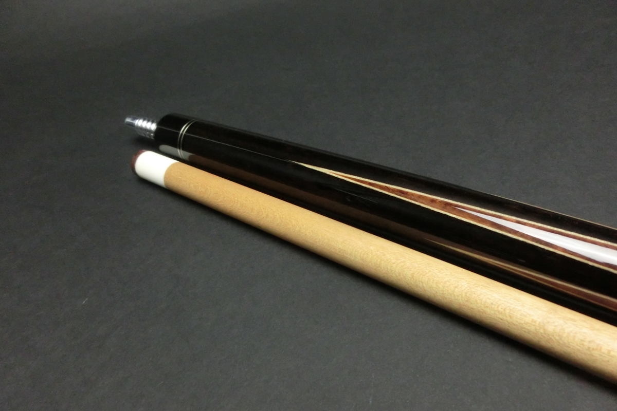 【ヤフオク出品中】15691 キースアンディ KeithAndy 子持6剣 2003年 ノーマルシャフト ビリヤード キュー カスタム SPIDER