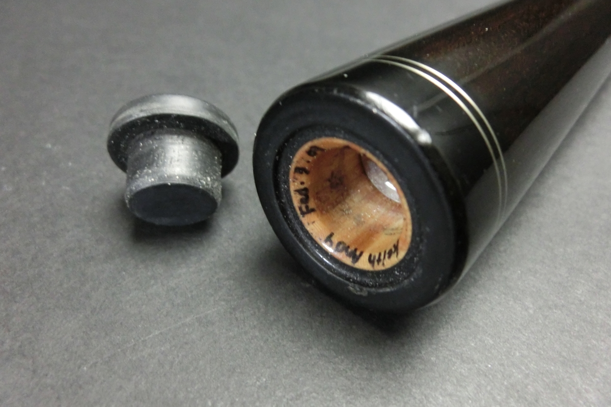 【ヤフオク出品中】15691 キースアンディ KeithAndy 子持6剣 2003年 ノーマルシャフト ビリヤード キュー カスタム SPIDER